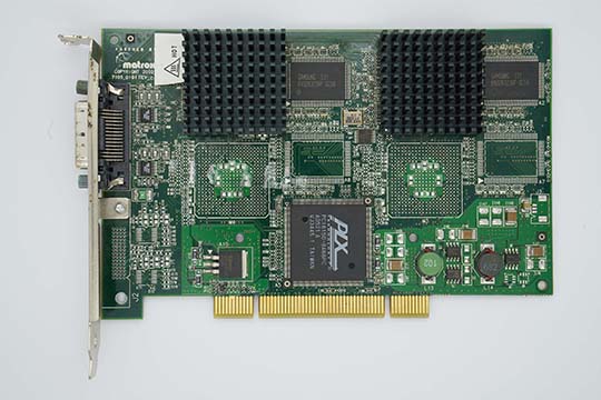 Matrox 迈创 G450 MMS 32MB显示卡G45X2DUAL-B（MGA-G450 X2芯片）